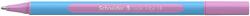 Schneider Golyóstoll, 0, 7 mm, kupakos, SCHNEIDER "Slider Edge XB Pastel", lila (152228) - csillag