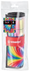 STABILO Filctoll, készlet, 1 mm, felcsavarható, STABILO "Pen 68 ARTY", 25 különböző színű (6825-071-20)