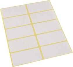  Etikett, 25x50 mm, 60 etikett/csomag (248E8)