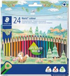 STAEDTLER Színes ceruza készlet, háromszögletű, STAEDTLER "Noris Colour 187", 24 különböző szín (187 C24)