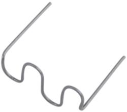 Extol Premium kapocs, nagy hullám, 0, 6 mm, szélesség: 15 mm, hossz. : 30 mm, 150 db, 8891505 akkus műanyag hegesztőhőz (8862642)