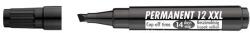 ICO Alkoholos marker, 1-4 mm, vágott, ICO "Permanent 12 XXL", fekete (9580082000) - csillag