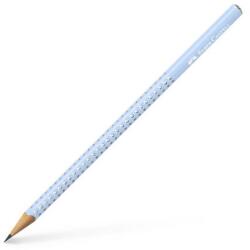 Faber-Castell Grafitceruza, B, háromszögletű, FABER-CASTELL "Sparkle", gyöngyház égkék (118251)
