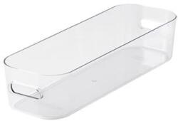 SMARTSTORE Műanyag tárolódoboz, 1, 3 liter, SMARTSTORE "Compact Clear Slim", átlátszó (11290) - csillag