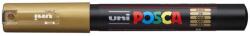 uni Dekormarker, 0, 7-1, 0 mm, UNI "Posca PC-1M", arany (285106000)
