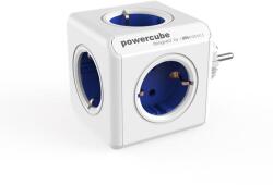 allocacoc Elosztó, 5 aljzat, ALLOCACOC "PowerCube Original DE", fehér-kék (1100BL/DEORPC)