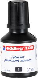edding Utántöltő alkoholos markerhez, EDDING "T25", fekete (4-T25001)