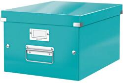 LEITZ Doboz, A4 méret, LEITZ "Click&Store", jégkék (340A6)