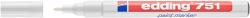 edding Lakkmarker, 1-2 mm, EDDING "751", fehér (4-751049)