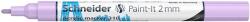 Schneider Dekormarker, akril, 2 mm, SCHNEIDER "Paint-It 310", pasztell-lila (120128)