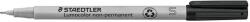STAEDTLER Alkoholmentes marker, OHP, 0, 4 mm, STAEDTLER "Lumocolor® 311 S", fekete (311-9)