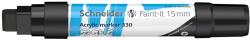 Schneider Dekormarker, akril, 15 mm, SCHNEIDER "Paint-It 330", fekete (120301)