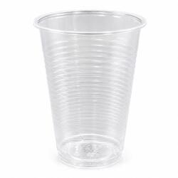  Műanyag pohár, 2 dl, 100 db, átlátszó (SM-CS-8299) - csillag