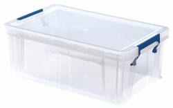 Fellowes Műanyag tároló doboz, átlátszó, 10 liter, FELLOWES, "ProStore (7730401) - csillag