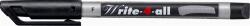 STABILO Alkoholos marker, 0, 7 mm, kúpos, STABILO "Write-4-all", fekete (156/46) - csillag