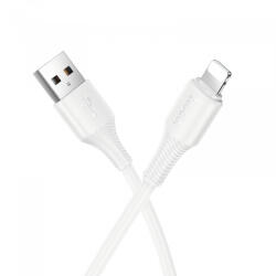 hoco. Cablu Date si Incarcare USB-A - Lightning HOCO X120, 18W, 1m, Alb - gsmboutique