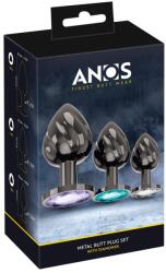 Anos Metal Dop anal Set Diamo