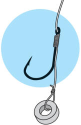 JAXON MONTURA METHOD FEEDER FC NR 4 0.22mm 10cm