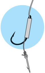 JAXON MONTURA METHOD FEEDER FL NR 8 0.22mm 30cm