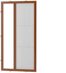 Fornest - Plase anti-insecte pentru UȘI - PLISSE EASY- MARO RAL8003 (SH/PLS/DV/EAS8003)