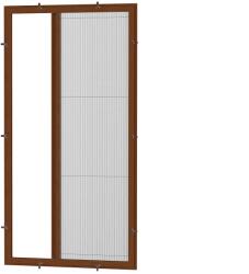 Fornest - Plase anti-insecte pentru UȘI - PLISSE EASY- NUC 2179 - IMITAȚIE LEMN (SH/PLS/DV/EAS2179)