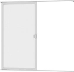 Fornest - Plase anti-insecte pentru UȘI - glisante - GRI RAL9006 - fără traversă (SH/POS/DV/B/N9006)