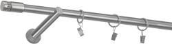Fornest - Galerie 19 mm - simplă - CYLINDER CRYSTAL - satin (GAL/19/SCYLCRY) Suport draperie