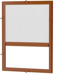 Fornest - Plase anti-insecte pentru FERESTRE - PLISSE EASY - MARO - RAL 8003 (SH/PLS/OK/EAS\8003)
