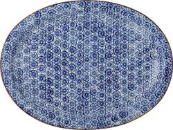 Bloomingville Platou Karine 35 cm, albastru (82073170) Tava
