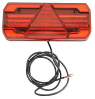 WAŚ Lampa Spate Stanga (led 12/24v cu Semnalizare Lampa Anti-ceata cu Lumini Frana Lumini Parcare/Pozitie Reflector (1794 L W249)
