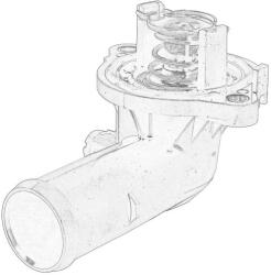 CHRYSLER Termostat Sistem Racire (95°c in Carcasa) Dodge Durango Jeep Grand Cherokee Iv Wrangler Iii 3.6/3.6alk 11.10 (05184651AJ)