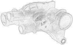 FORD Termostat Sistem Racire (82°c in Carcasa) Ford C-max Ii Focus Iii Galaxy Iii Grand C-max Kuga Ii Mondeo V S-max Ford (1890165)