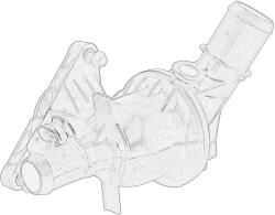 FORD Termostat Sistem Racire (88°c in Carcasa) Ford Tourneo Custom V362 Transit Custom V362 Transit V363 2.0d 12.15 (2383556)