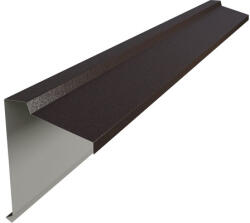 Precit Roof Fronton tip coamă PRECIT pentru tablă prefălțuită Click 0, 5x120x2000 mm RAL 8017 big stone (A28018BP207)