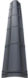 Bravo Coamă nervurată Bravo pentru țiglă metalică 0, 45x245x2000 mm gri (A27016BC043)