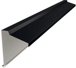 Precit Roof Fronton tip coamă PRECIT pentru tablă prefălțuită Click 0, 5x320x2000 mm RAL 9005 (A29005PA207)