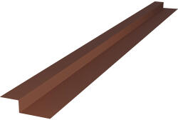 Precit Roof Profil agățare pentru coamă PRECIT pentru tablă prefălțuită Click 0, 5x90x2000 mm RAL 8004 big stone mat (A28005PS208)