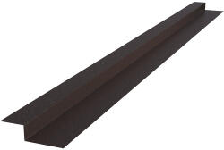 Precit Roof Profil agățare pentru coamă PRECIT pentru tablă prefălțuită Click 0, 5x90x2000 mm RAL 8017 big stone (A28018BP208)