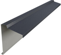 Precit Roof Fronton tip coamă PRECIT pentru tablă prefălțuită Click 0, 5x120x2000 mm RAL 7024 big stone (A27024BP207)