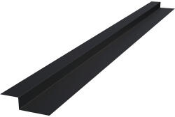 Precit Roof Profil de agățare pentru coamă PRECIT pentru tablă prefălțuită Click 0, 5x90x2000 mm RAL 9005 (A29005PA208)