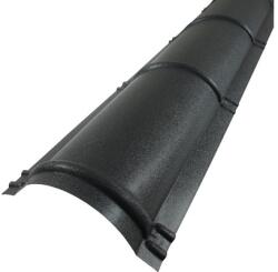 Precit Roof Coamă nervurată PRECIT pentru țiglă metalică 0, 5x245x2000 mm sandshape RAL 7024 (A27024SR043)