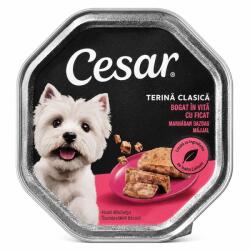 Cesar tálca marhahússal és májjal 14 x 150 g