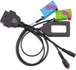 GODIAG Cablu GODIAG GT112 K-Line pentru testare IMMO si sincronizare chei, compatibil VW, Audi, Skoda, Seat, generatia 2 si 3, conectare la ceasuri de bord, OBD2 (SKU3671)