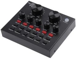 Techstar Placa de sunet V8 Webcast Techstar®, Interfata Audio USB, Negru (SKU1053)