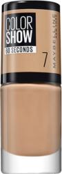 Maybelline Maybelline, Color Show 60 Seconds, Nail Polish, Nr. 7, Nude Suede, 7 ml (53261)
