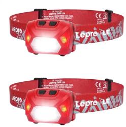 Lepro 320014-R-2 USB-es fejlámpa, 2 darabos csomag (320014-R-2)