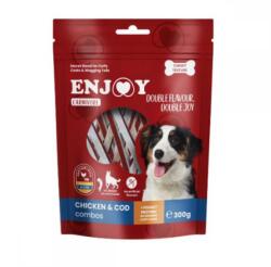  Enjoy Recompense Caini ENJOY CARNIVORE Combos cu Pui si Cod, 300 g