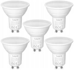 Lepro 200073-WW-EU-5 GU10 LED-izzó, 4, 5 W, 345 lm, 2700 K, 100°, 5 darabos csomag (200073-WW-EU-5)
