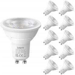 Lepro 200082-DW-EU-10 GU10 LED reflektorizzó, 3, 6 W, 345 lm, 6500 K, 10 db