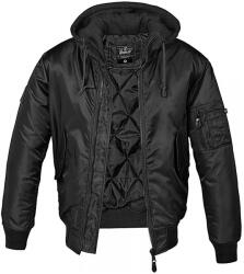 Brandit MA1 Sweat kapucnis dzseki, fekete, L (BF-3150.2.L)